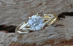1 carat diamond solitaire ring