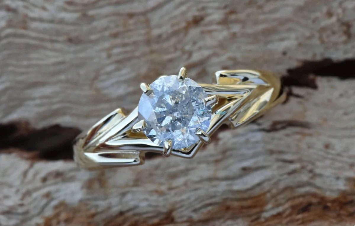 1 carat diamond solitaire ring
