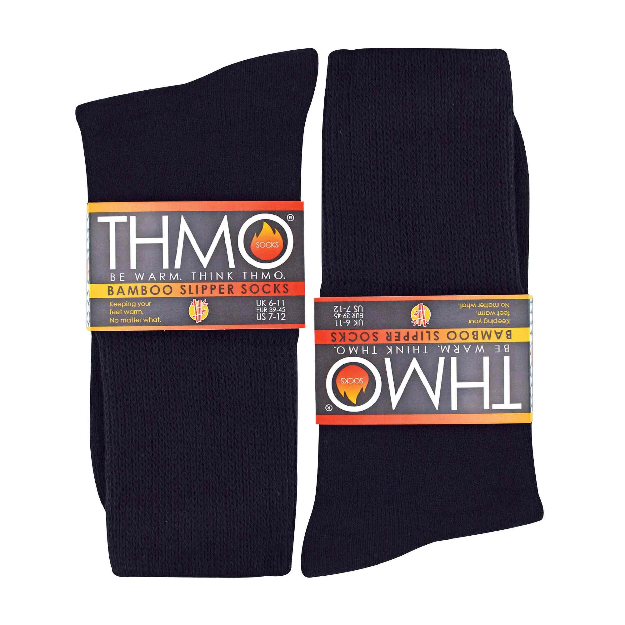 1 Pack Thermal Bamboo Slipper Socks for Winter