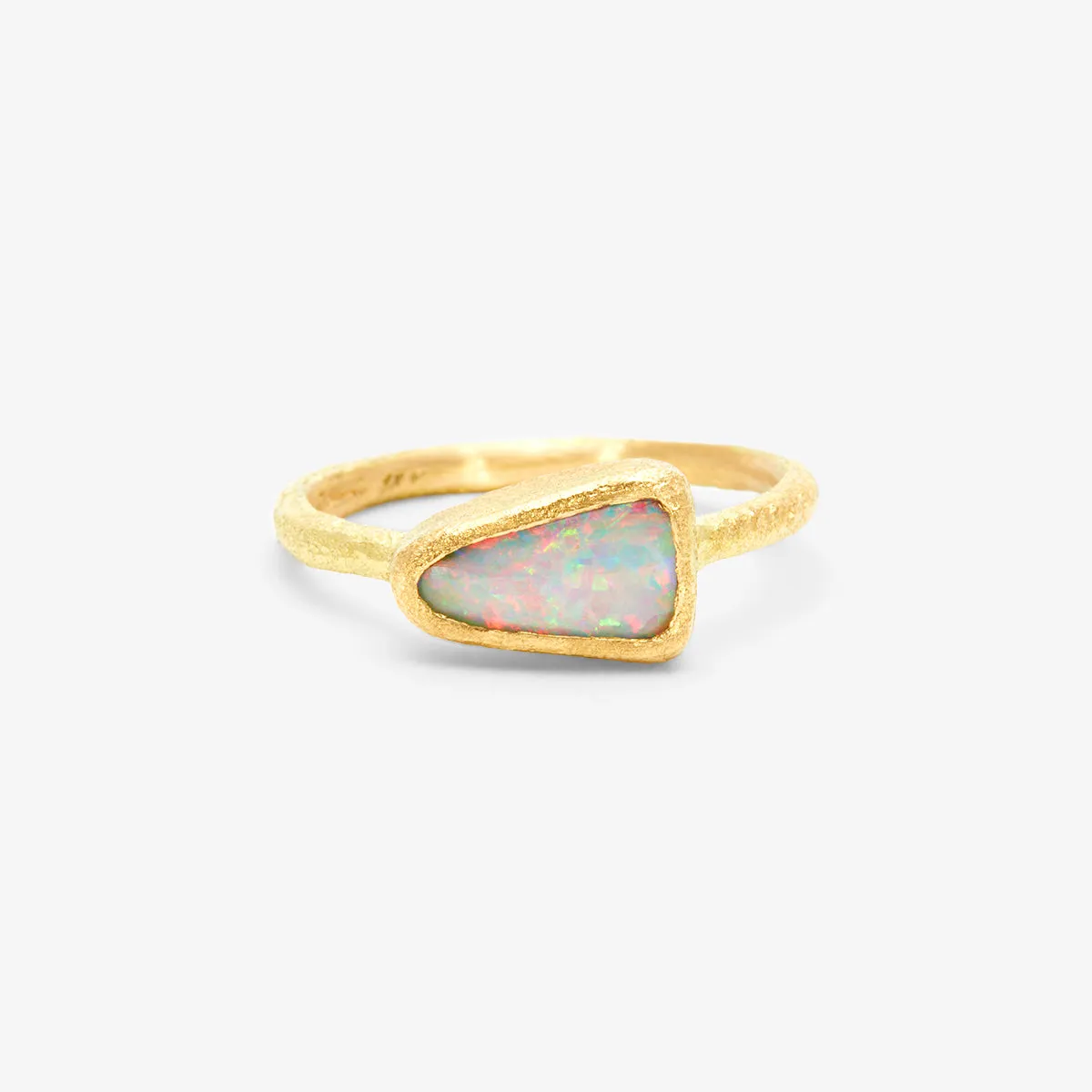 1.11 Carat One-of-a-Kind Boulder Opal Ring | OP11-OOAK