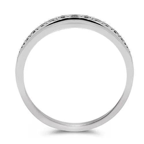 18K Solid White Gold Diamond Bridal Ring Set 1.51 Ctw