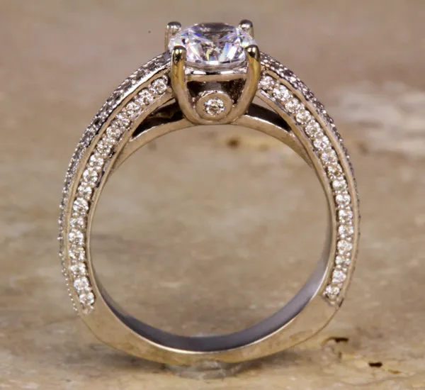 18K White Gold Ring