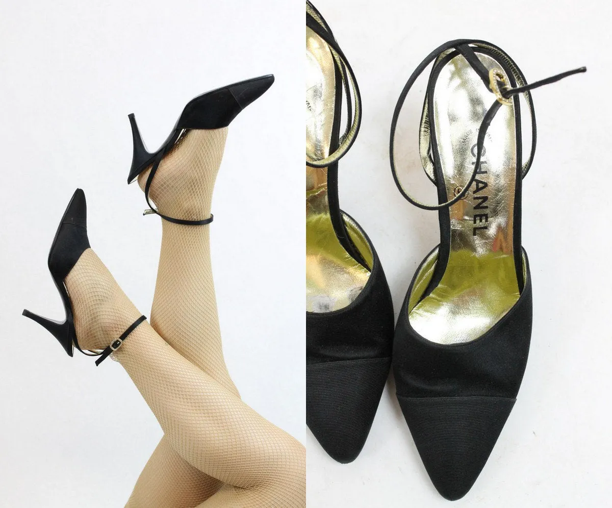 1990s vintage authentic Chanel shoes size 38/8 | new fall