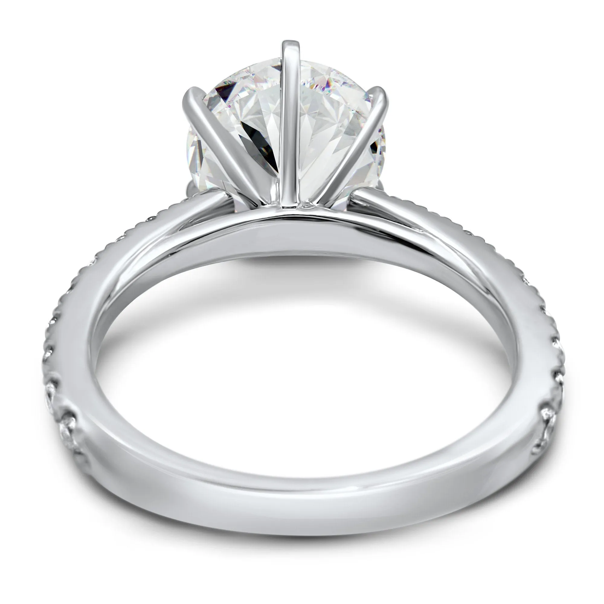 3 Carat Art Deco Cathedral Wedding Set | IGI Certified F Color VS1 Diamonds | 14k Solid White, Yellow, or Rose Gold Engagement Bridal Set