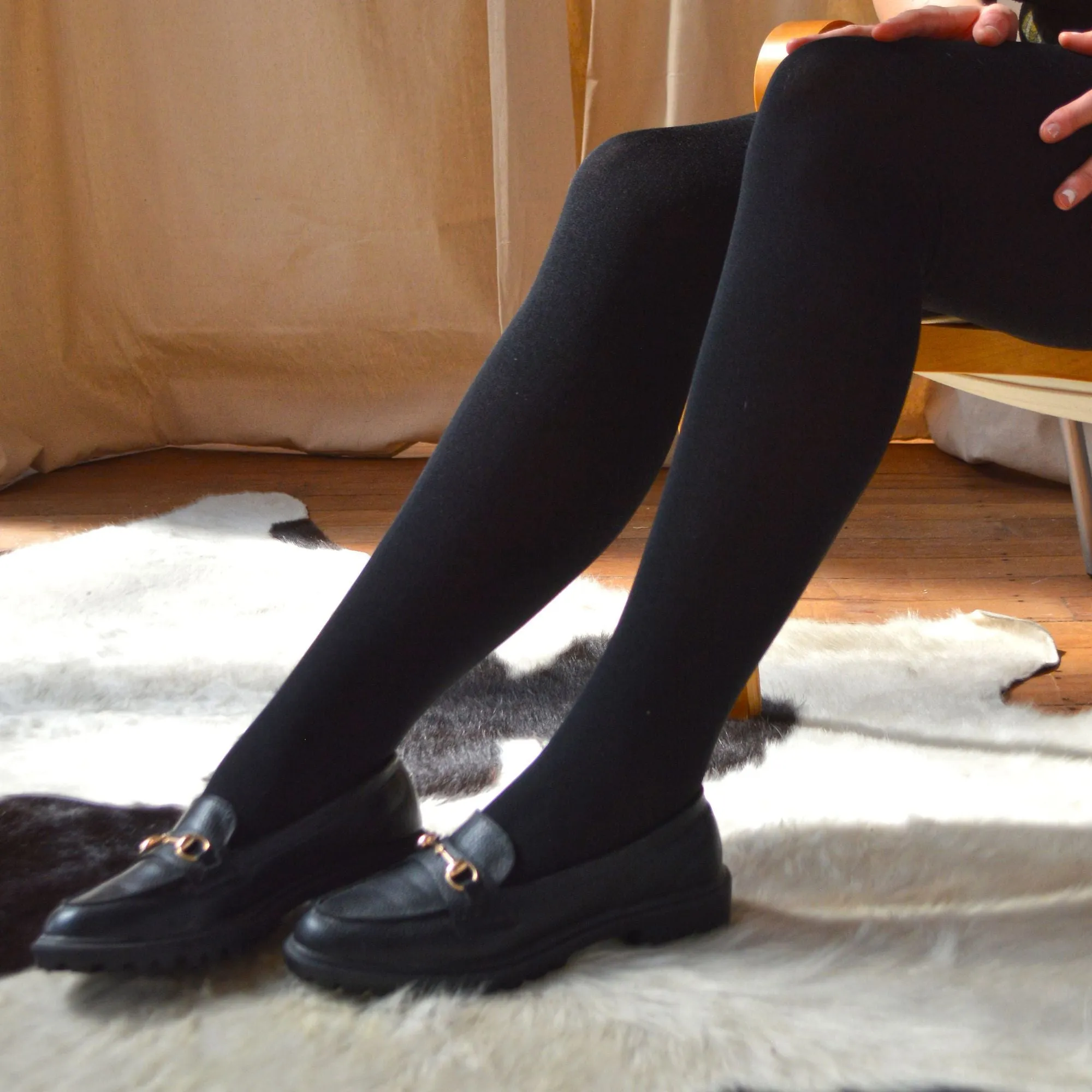 3 Pack Girls Soft Fleece Lined Thermal Tights