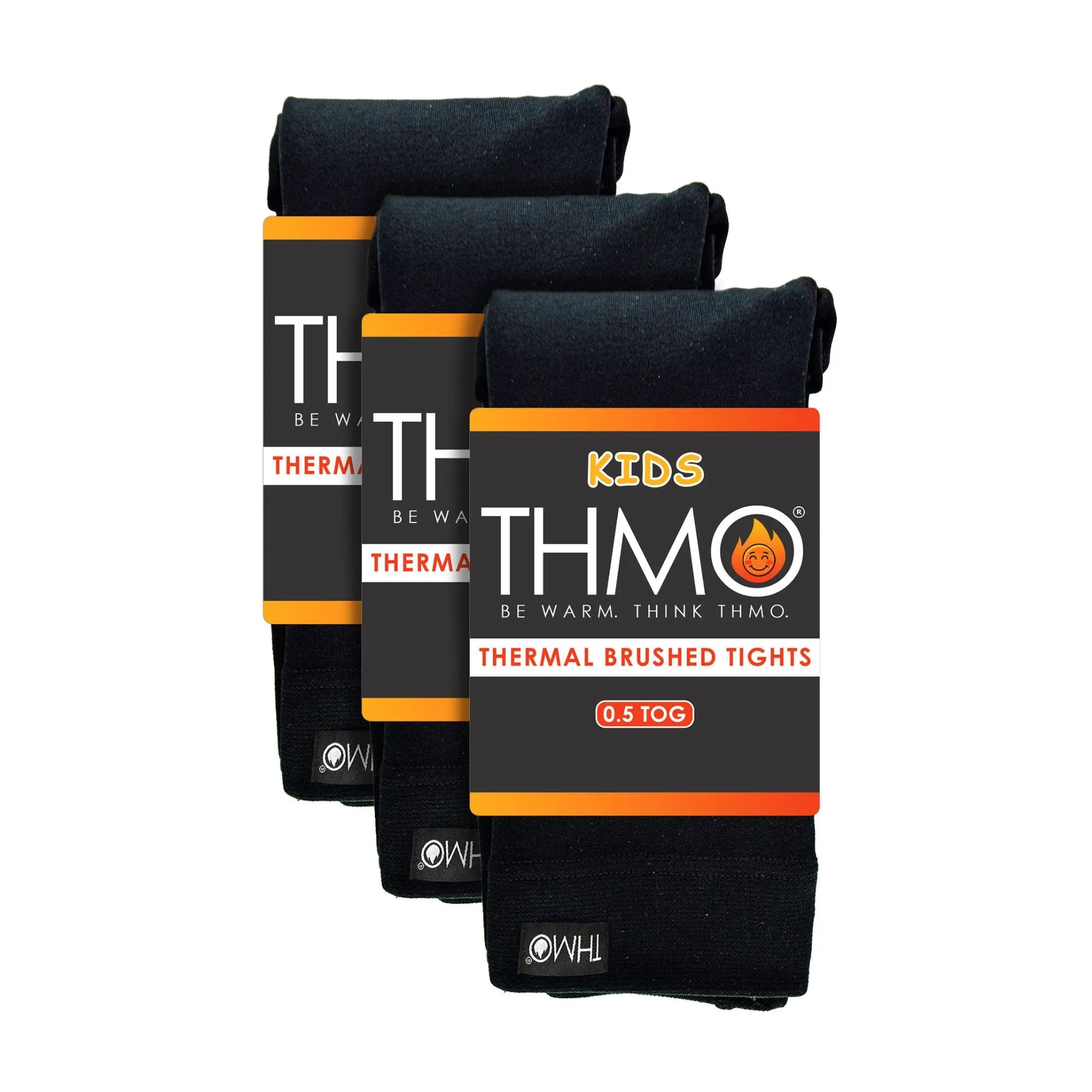 3 Pack Girls Soft Fleece Lined Thermal Tights