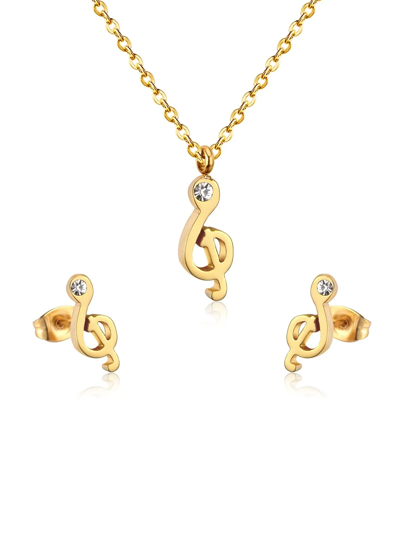 3pcs Clef Charm Jewelry Set - FD ⚡