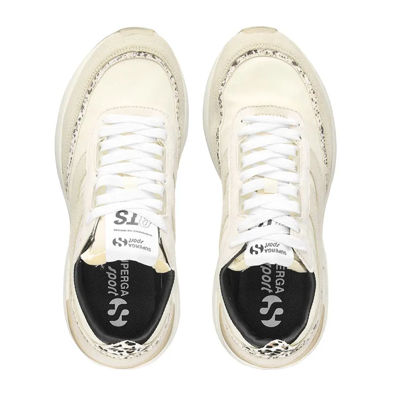4089 Training Calfhair Detail - Beige Lt Eggshell