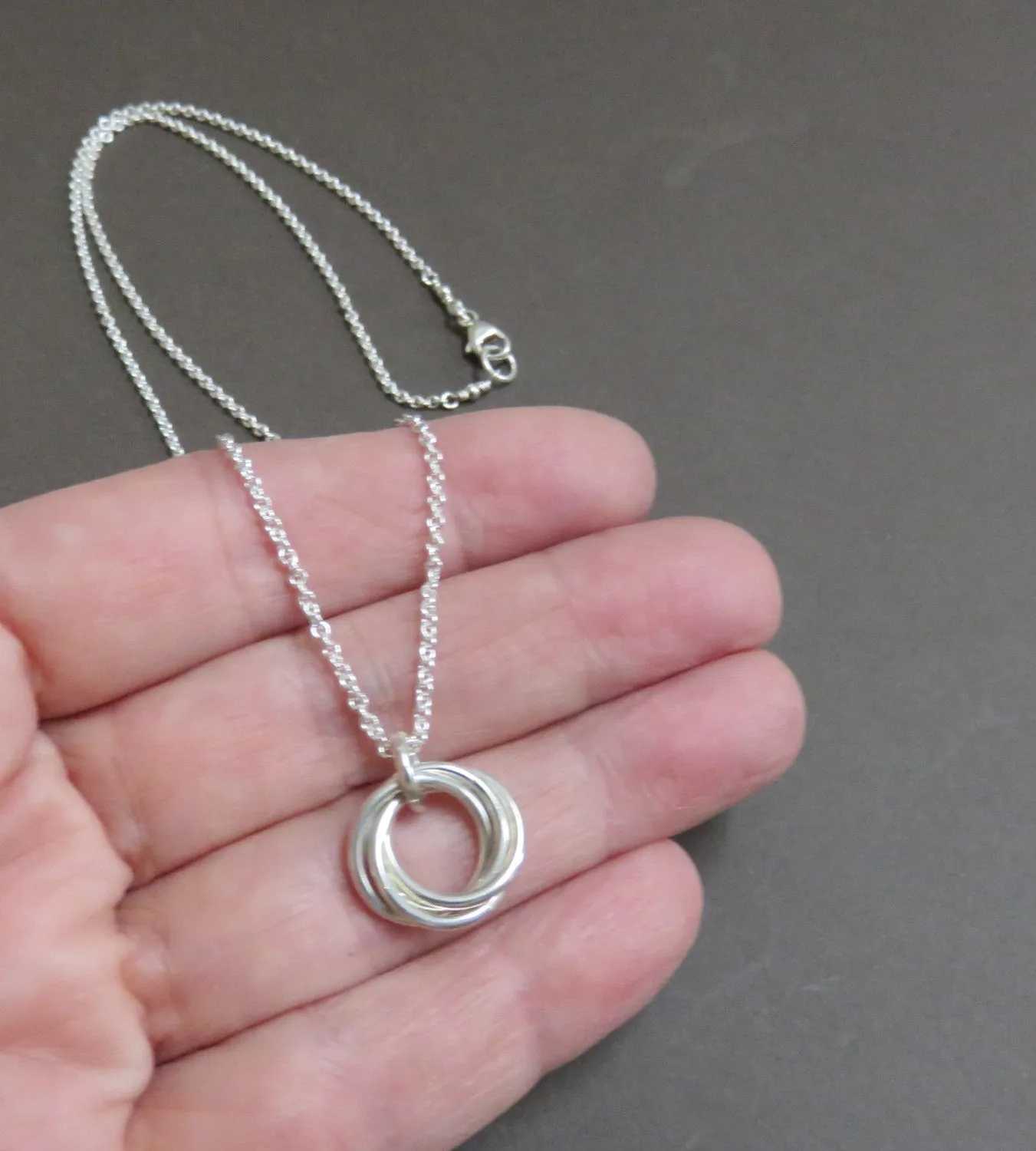 40th Birthday Gift for Women | Sterling Silver Birthday Necklace | 40th Birthday Gifts