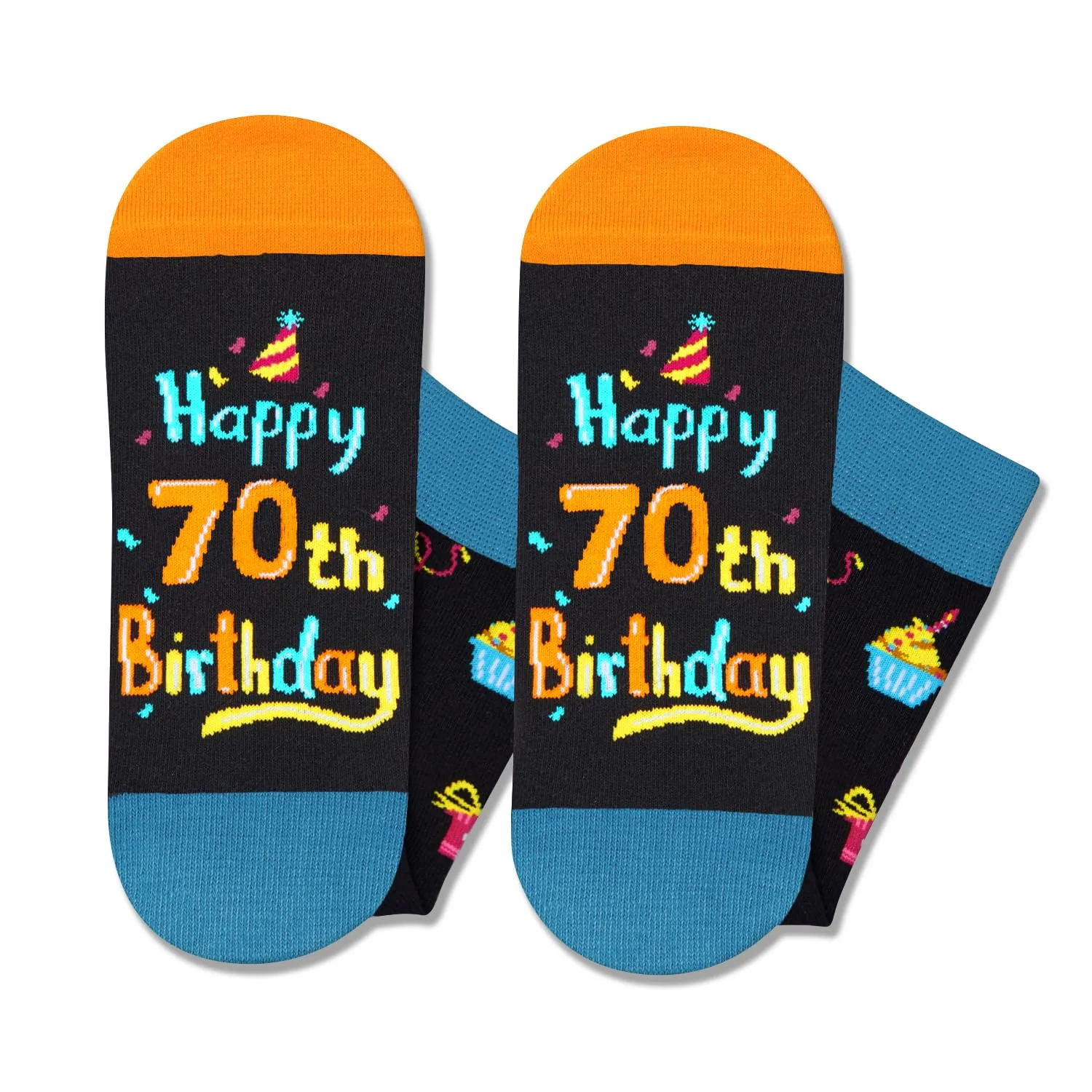 70th Birthday Gifts Ideas Socks - Gifts for Guys in Their 70s, 70th Birthday Socks for Men Women, 70 Year Old Gifts for Man Woman