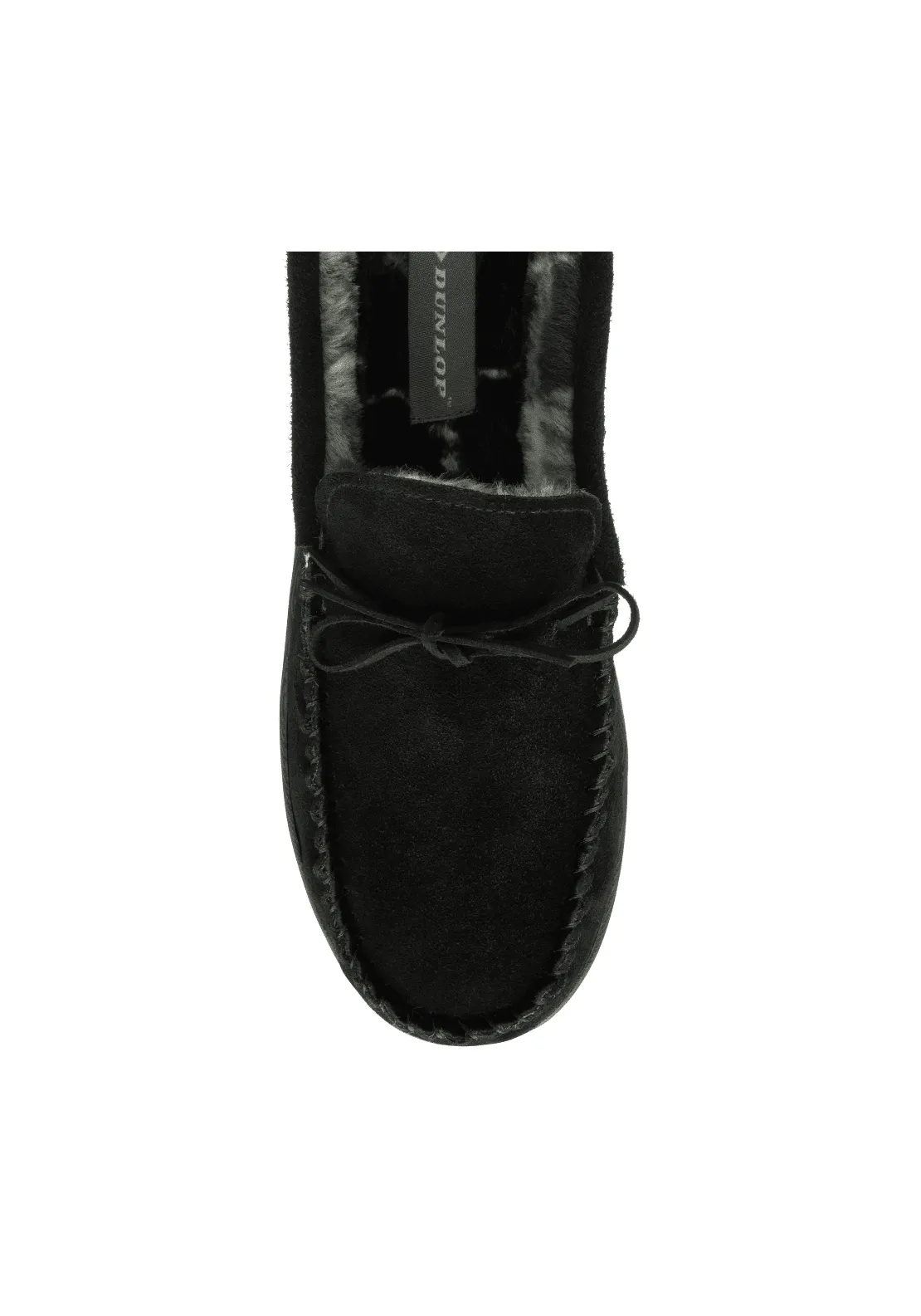 Adrian grey slipper - Black