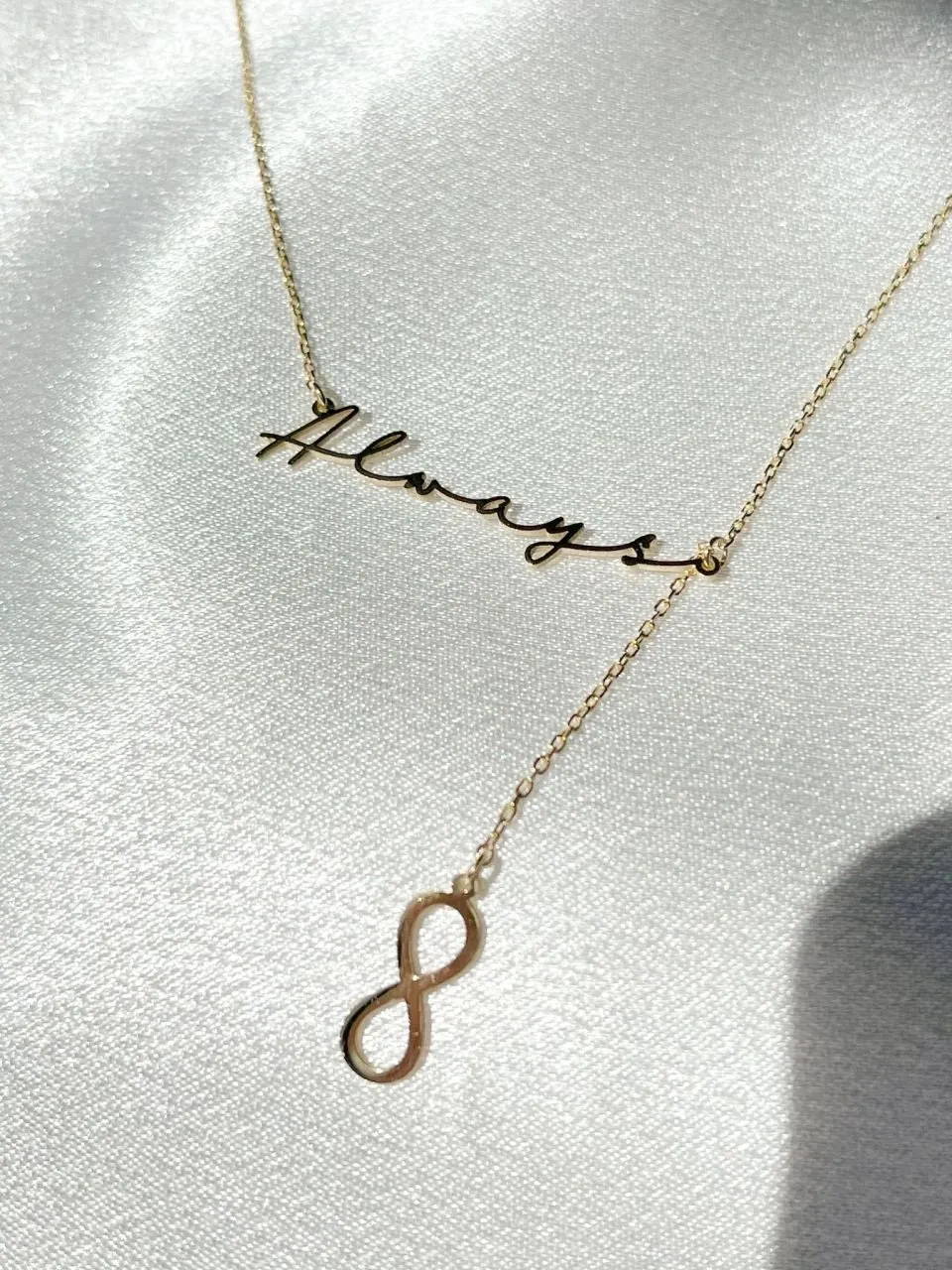 Aesthetic Name & Symbol 925 Silver Necklace