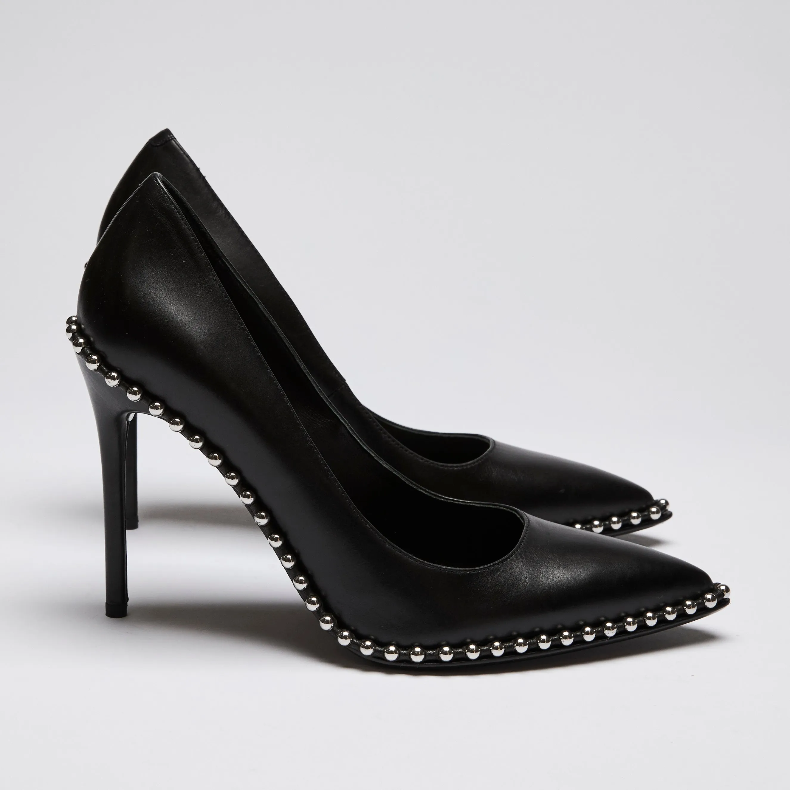Alexander Wang Rie Studded Leather Pumps Size 38.5