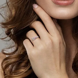 All About Mom Birthstone Ring