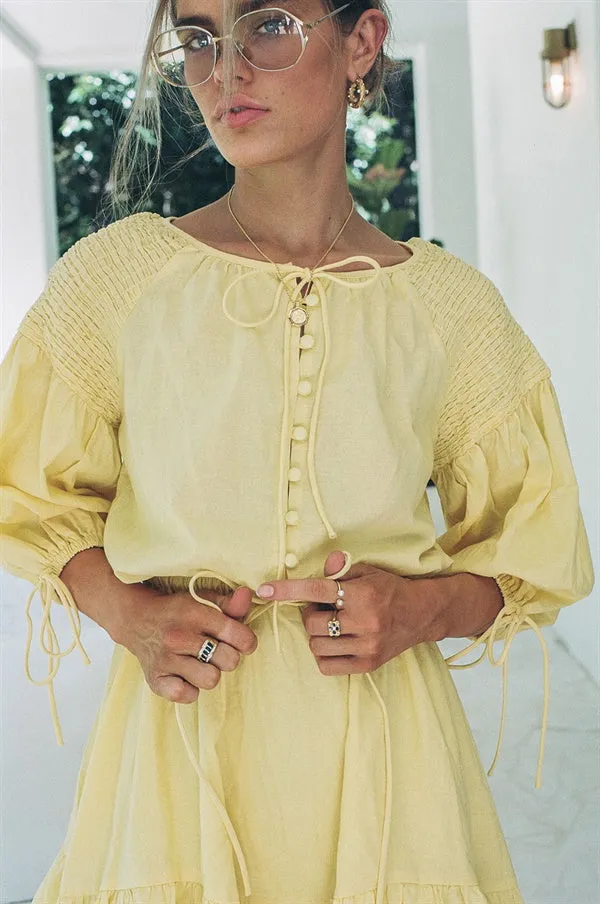 Anouk Dress - Yellow
