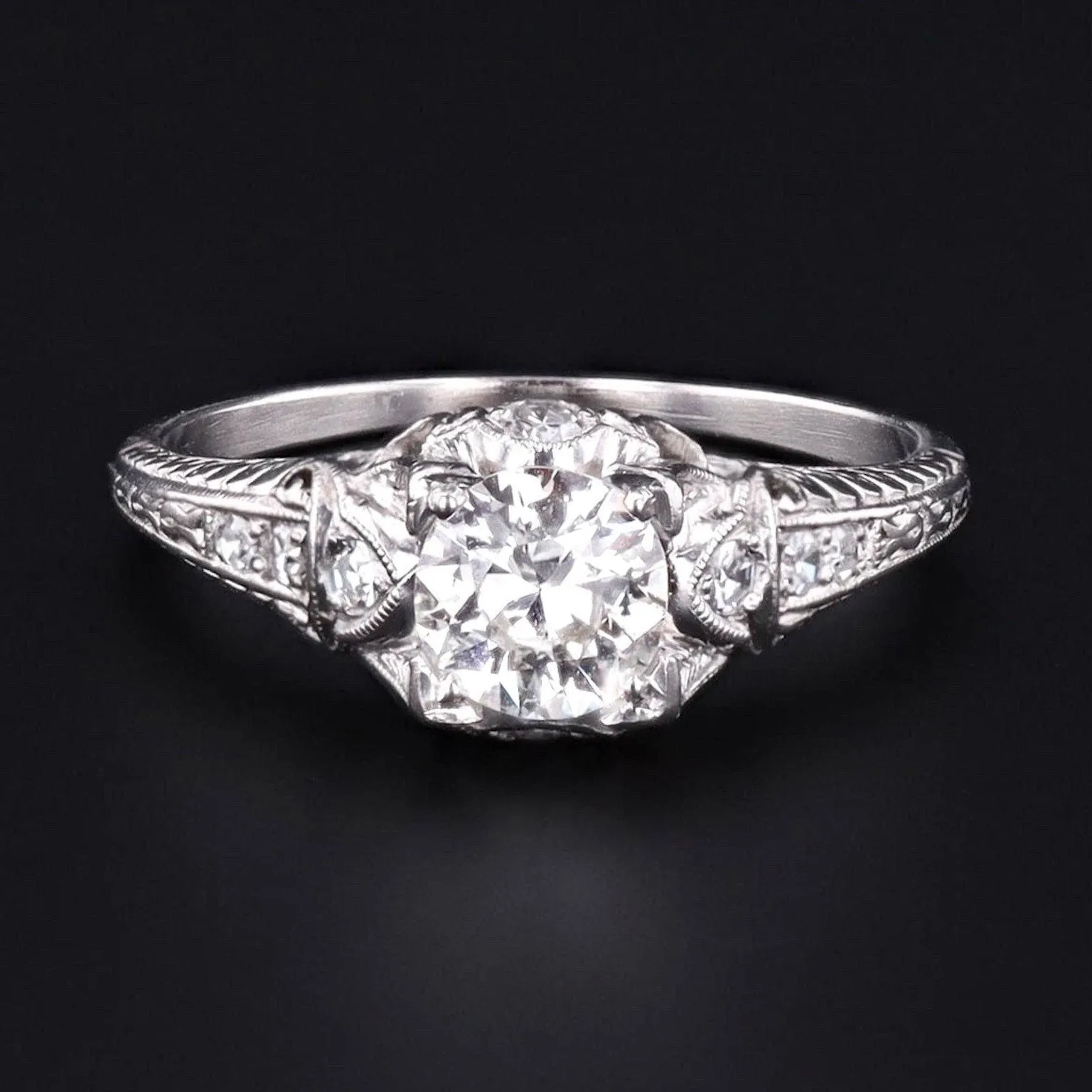 Antique Diamond Ring | Edwardian Diamond Ring