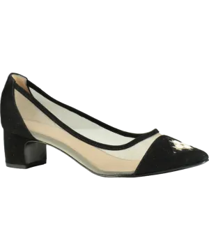 ATANA Black Fiorellini Pump Mesh 45 UK 8 EU 41 👠