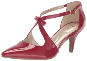 Bandolino Women's Zeffer Pump, Red, 9