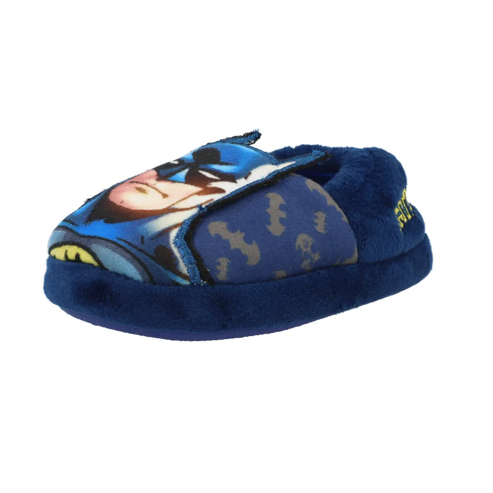 Batman Blue Slip-On Slippers for Kids