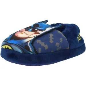 Batman Blue Slip-On Slippers for Kids
