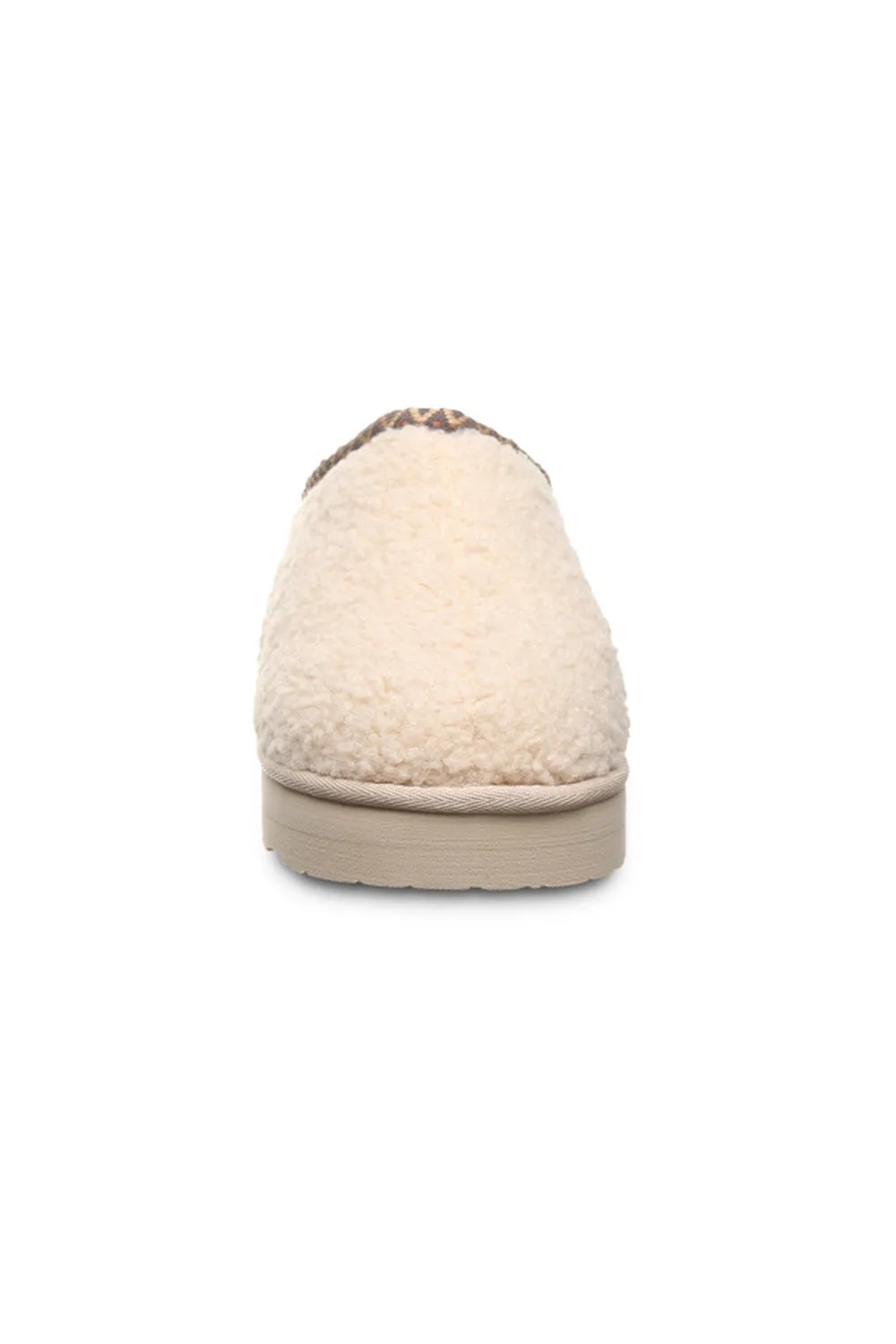 Bearpaw Snuggle Martis Platform Slipper Clogs for Women in Oat | 3190W-125 OAT