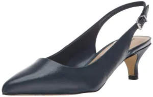 Bella Vita Women's Scarlett Pump, Navy LEA, 7 M US