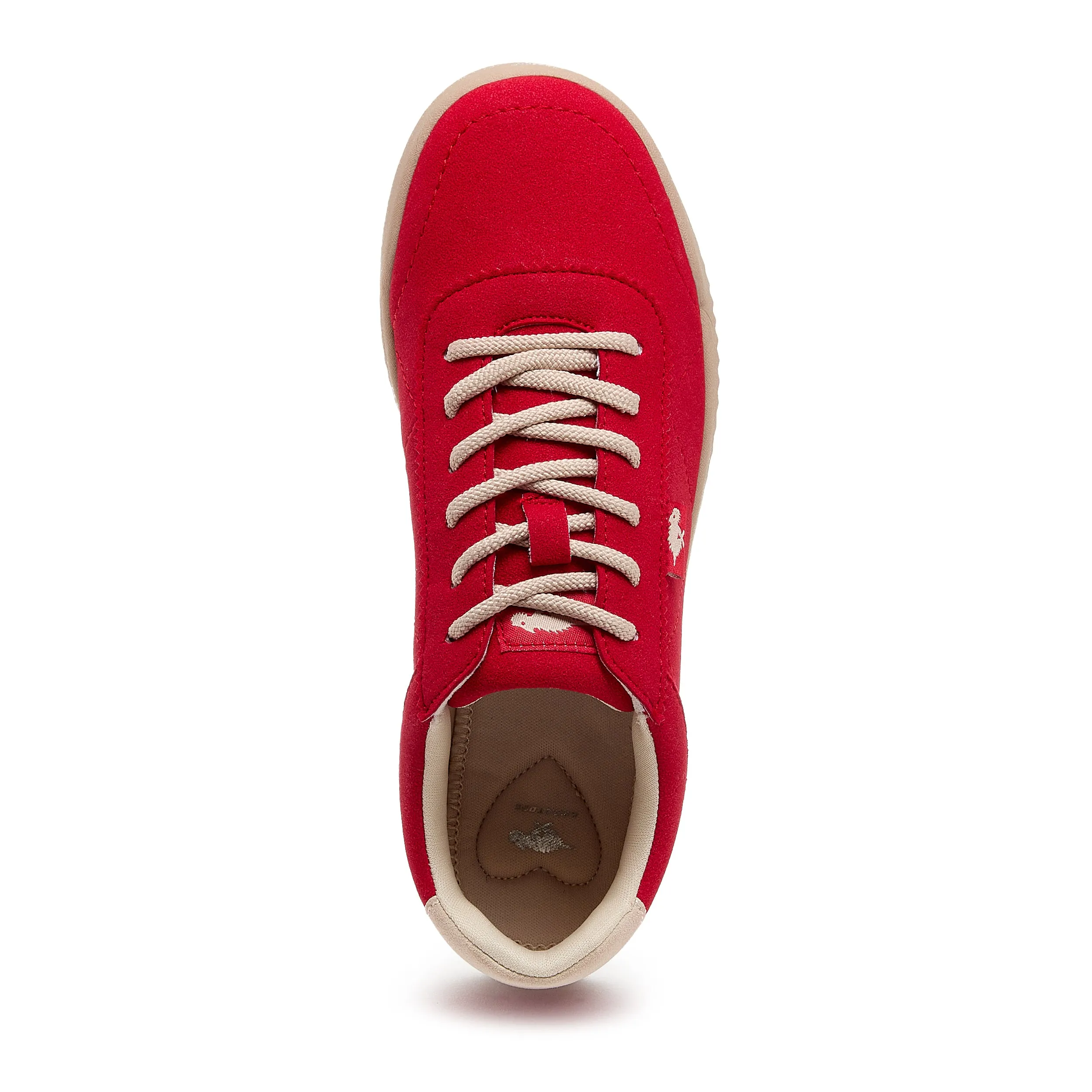 Bertie Red Mesh Low Profile Sneaker
