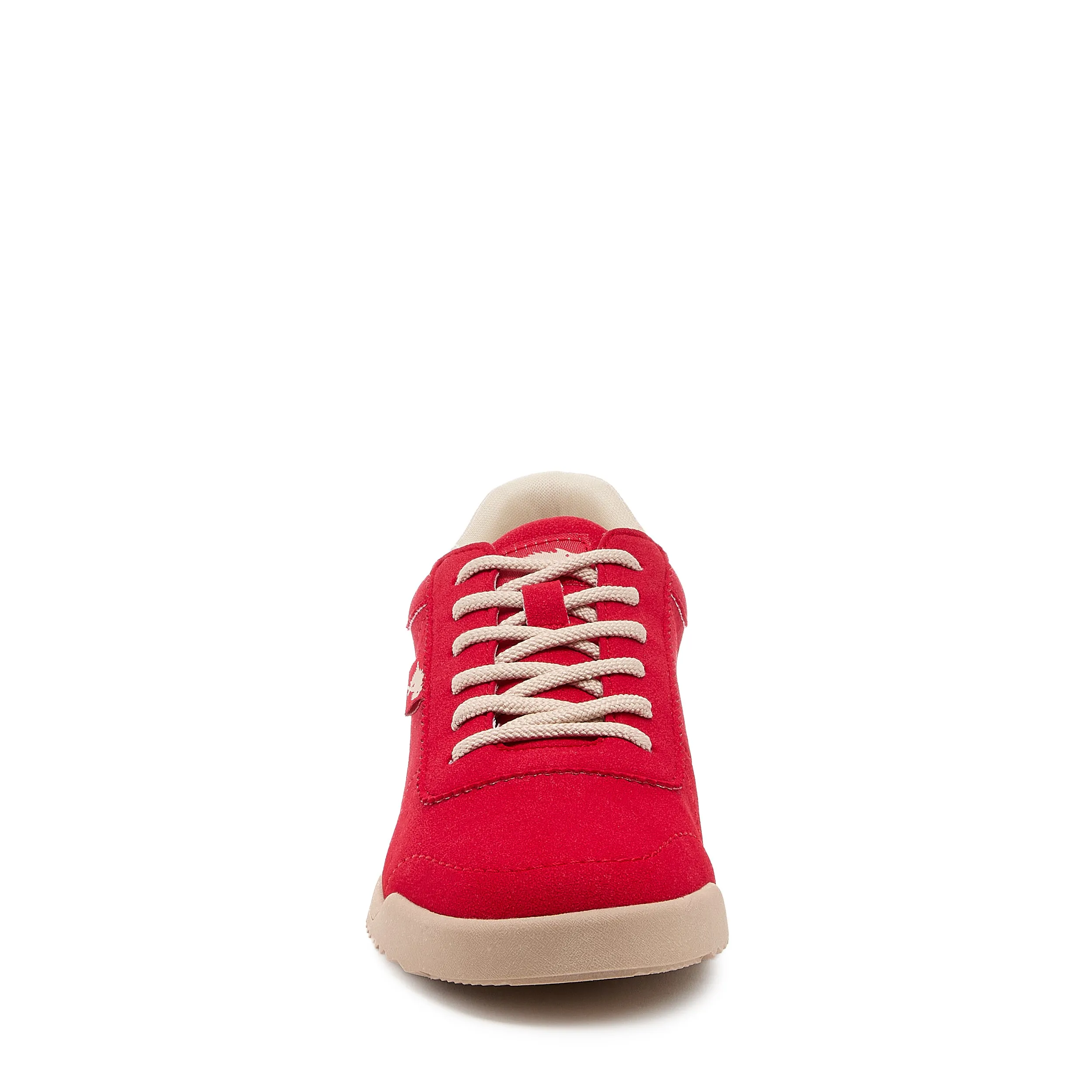 Bertie Red Mesh Low Profile Sneaker