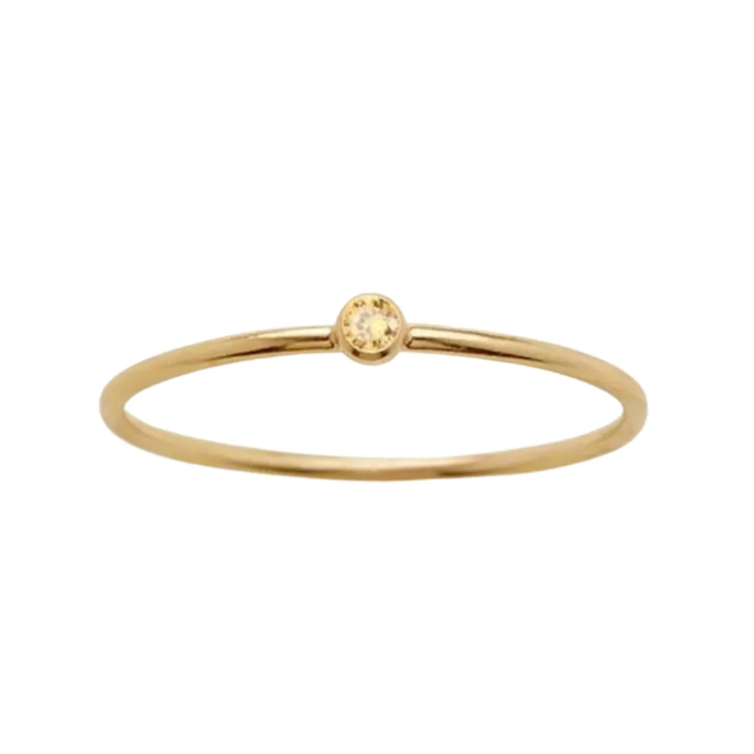 BIRTHSTONE RINGS