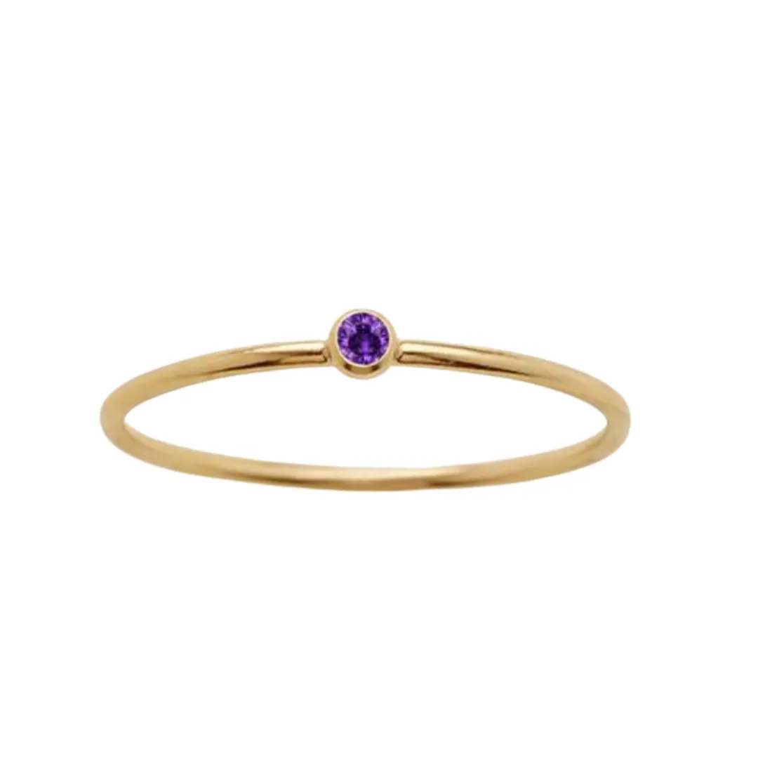 BIRTHSTONE RINGS
