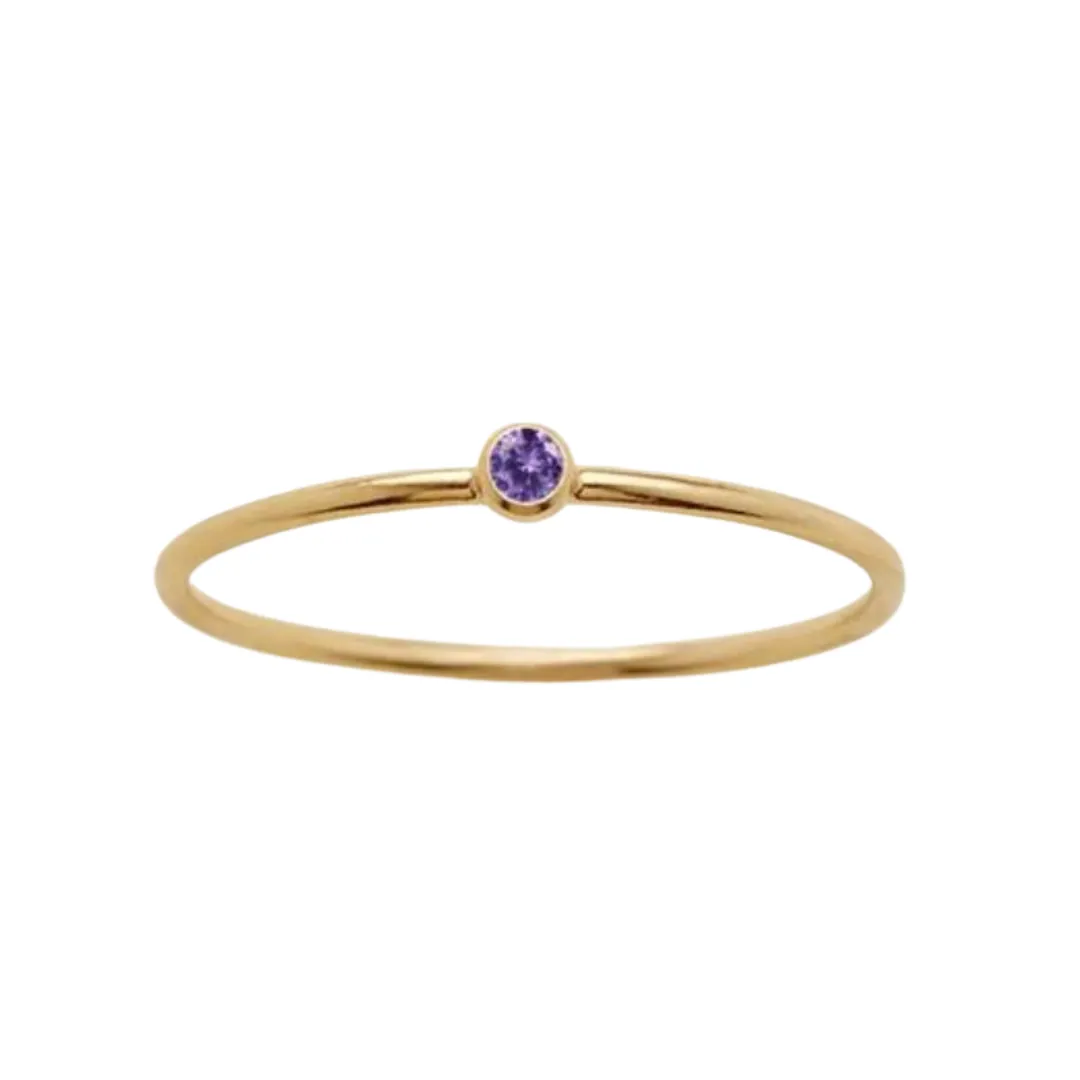 BIRTHSTONE RINGS