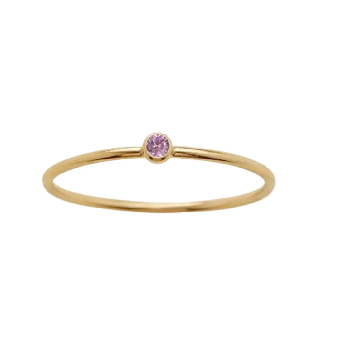 BIRTHSTONE RINGS