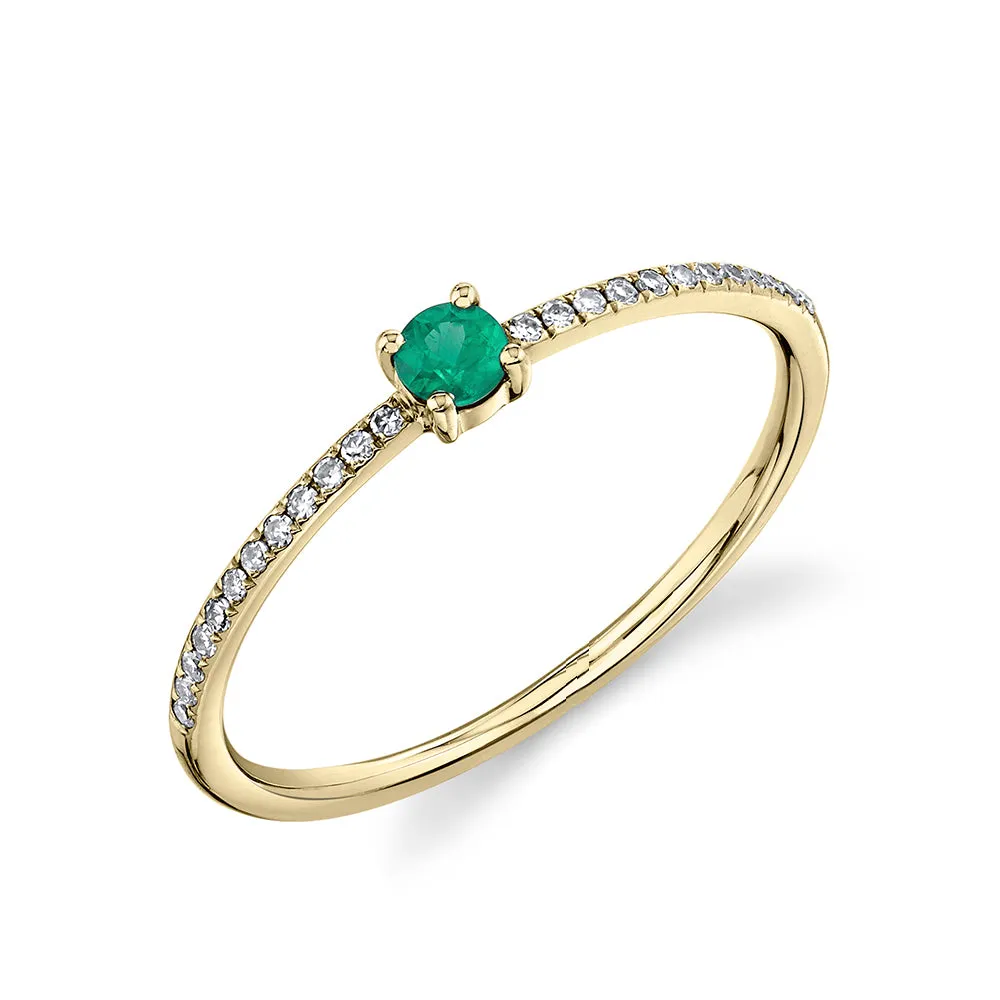 Birthstone Stacking Ring