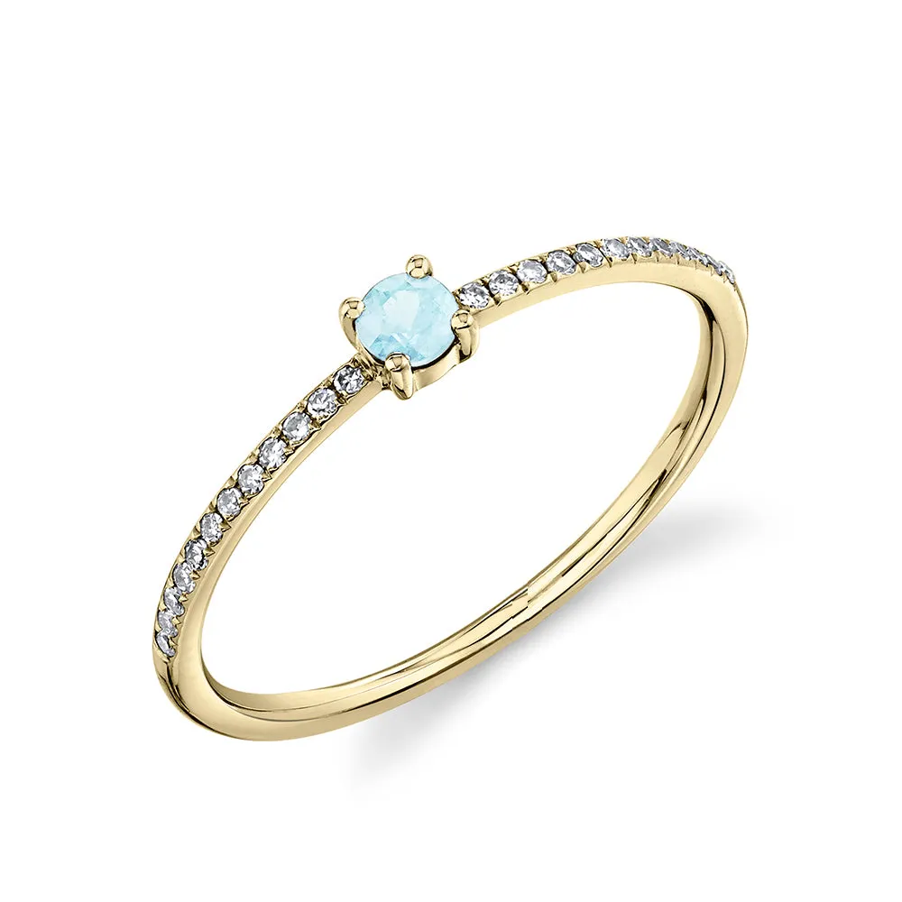 Birthstone Stacking Ring