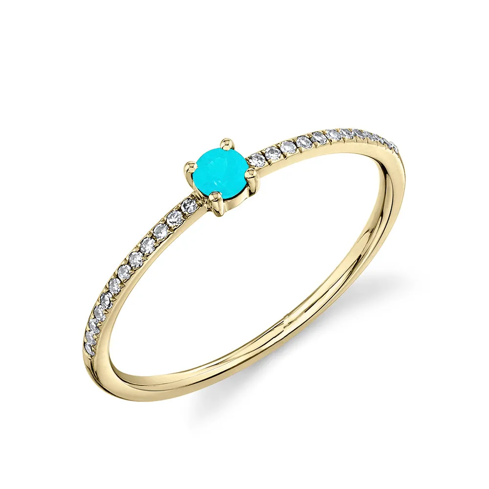 Birthstone Stacking Ring