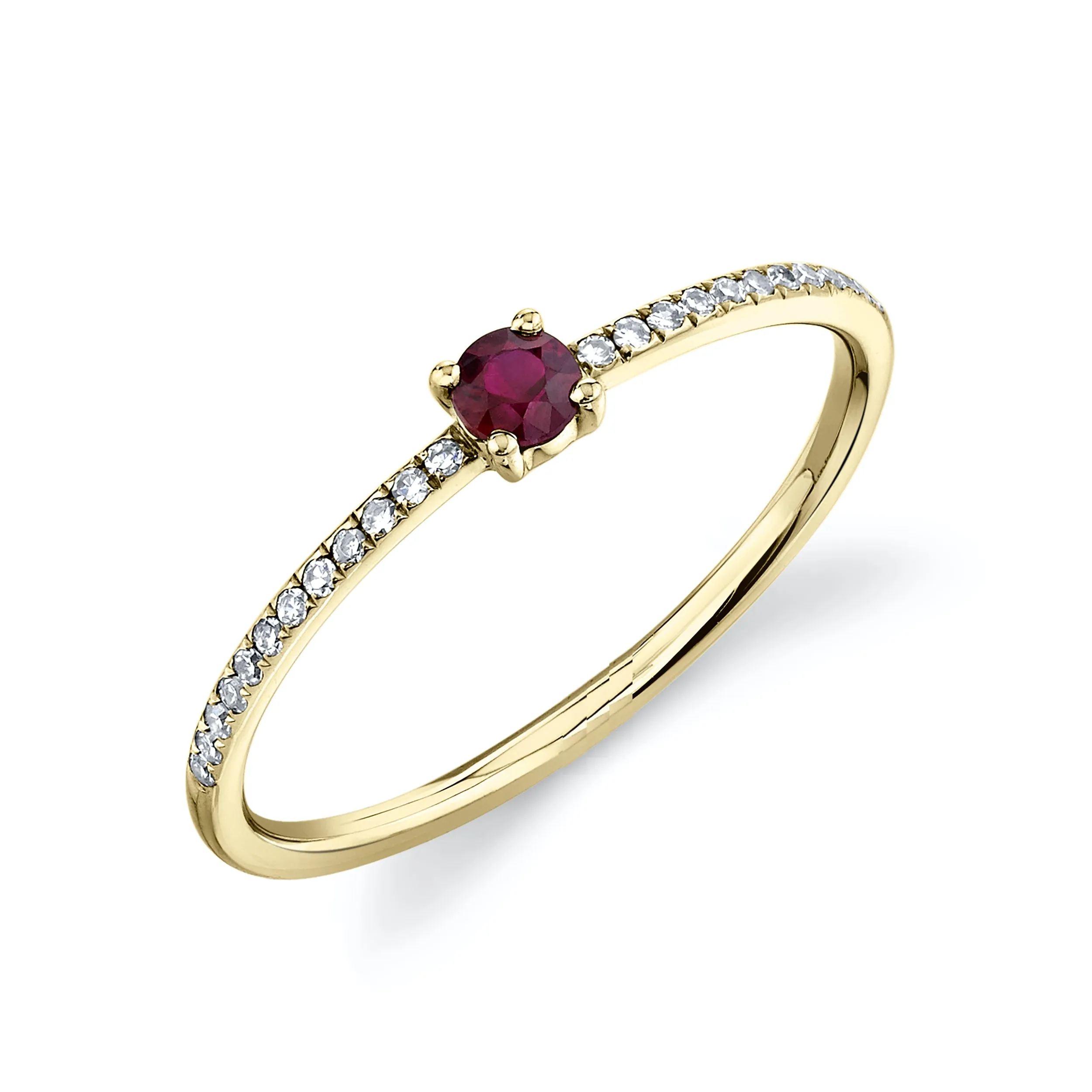 Birthstone Stacking Ring