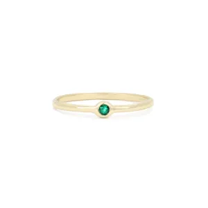 Birthstone Talisman Ring | May | Emerald