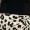 Black and Cream Leopard Print 2 In 1 Strappy Cowl Neck Gathered Midi Dress
