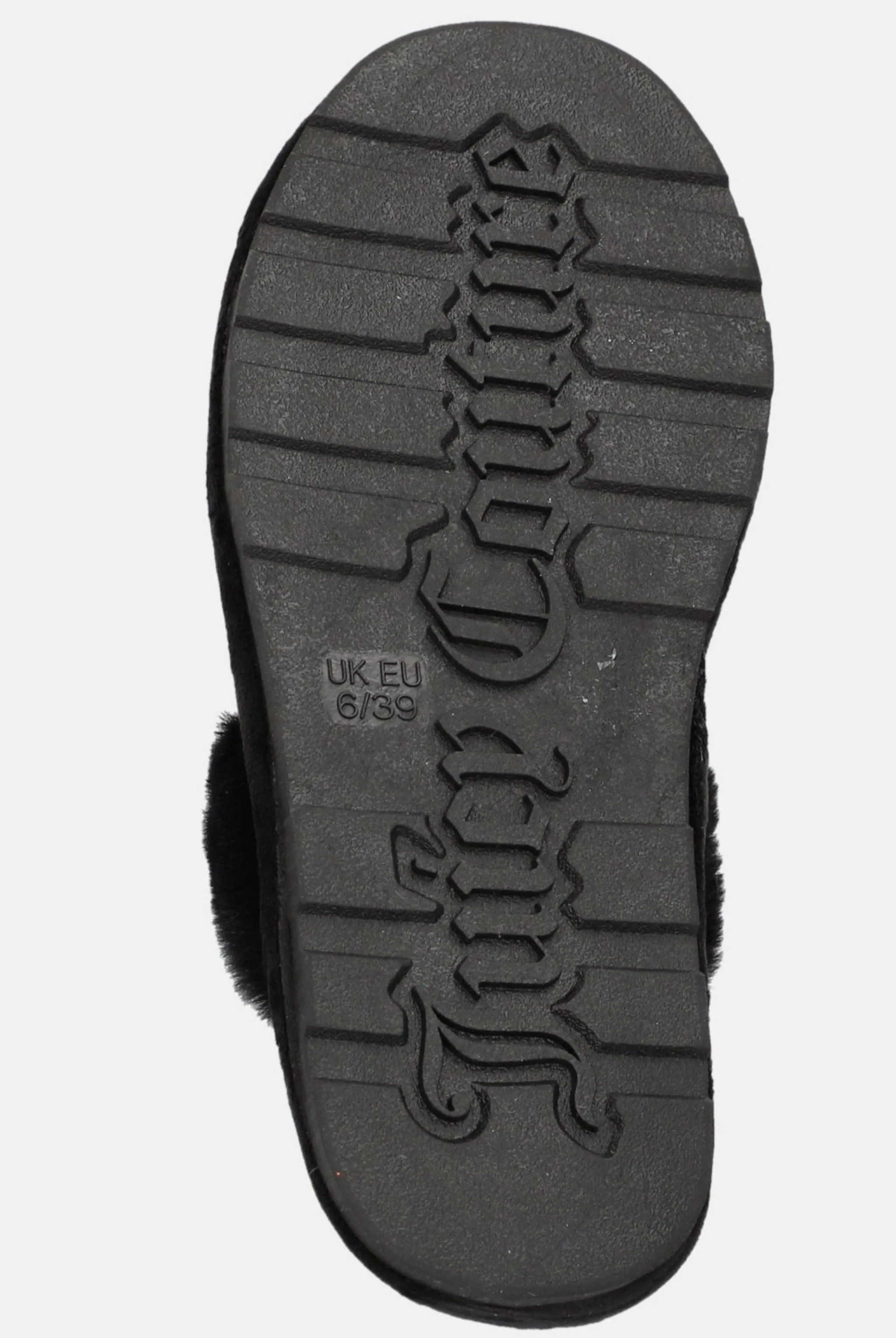 BLACK HERITAGE CROWN VELOUR SLIPPER