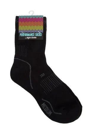 Black Performance Socks