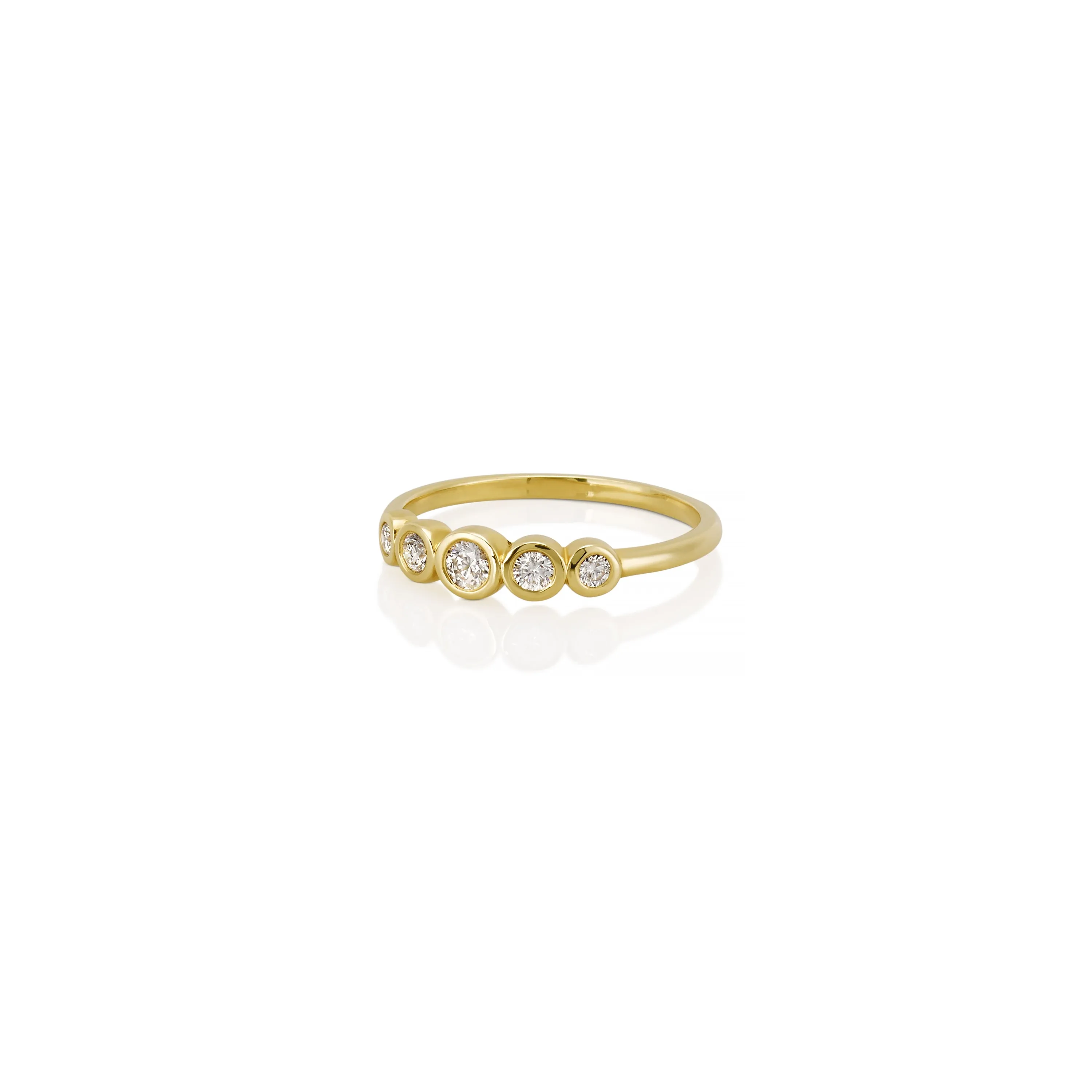 BLANCA 5-DIAMOND RING