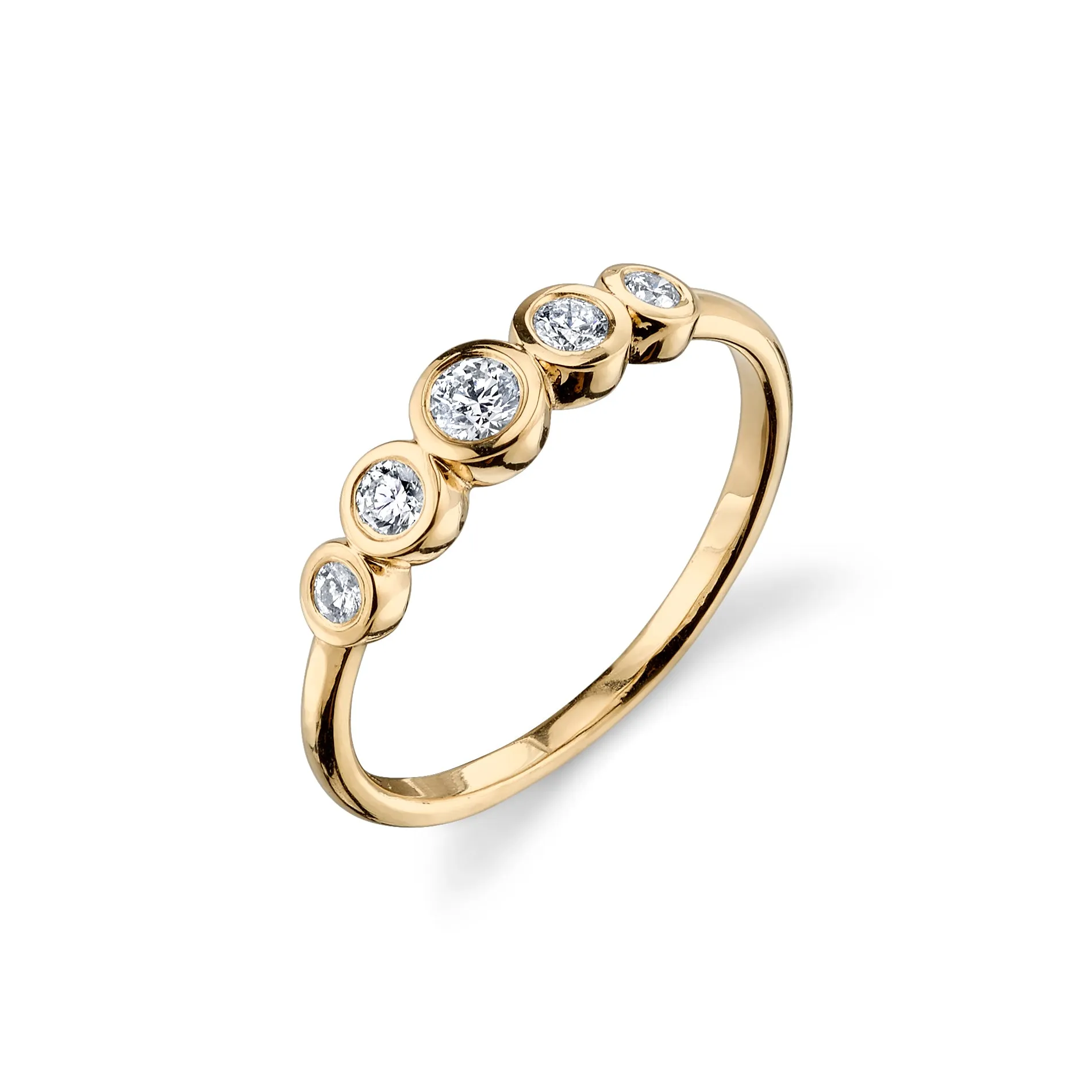 BLANCA 5-DIAMOND RING