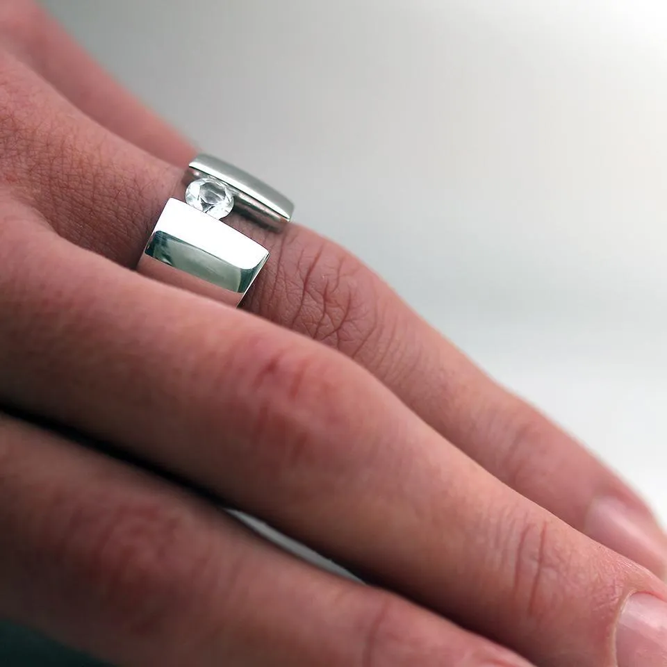 Bling jewelry- one of a kind engagement ring