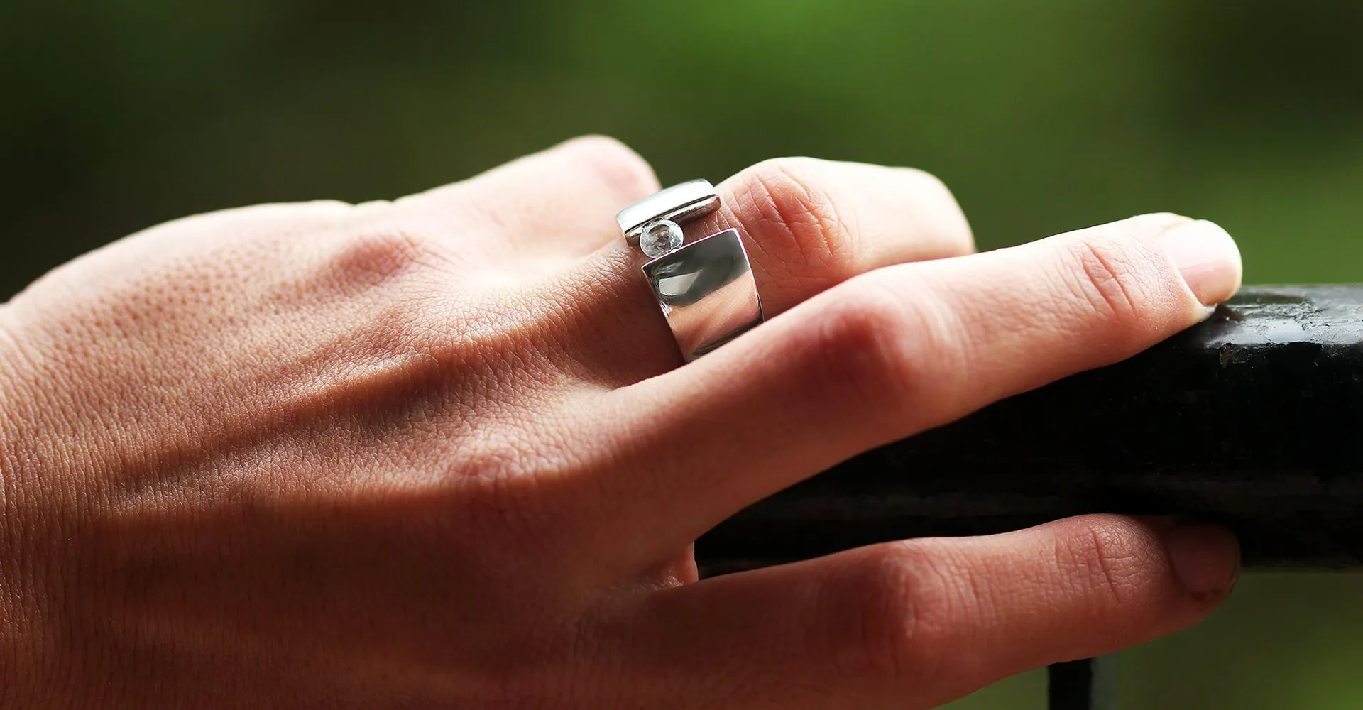 Bling jewelry- one of a kind engagement ring