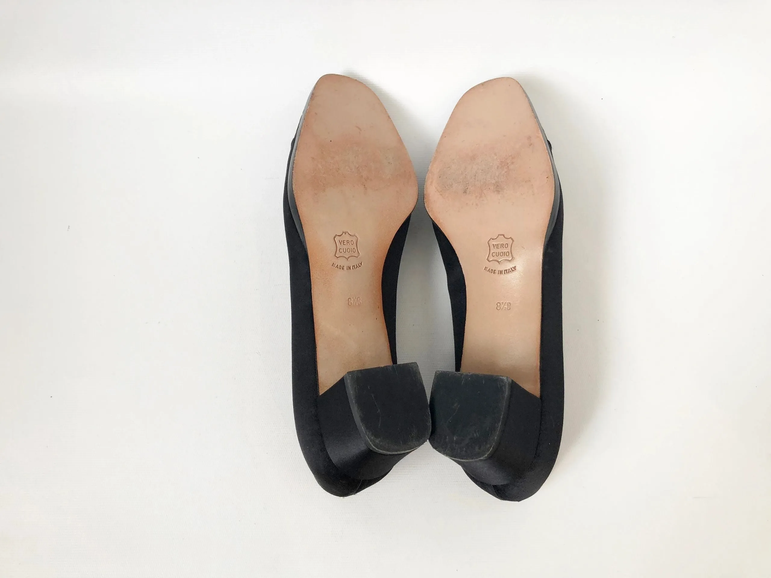 Bottega Veneta Satin Intrecciato Pump Size 8.5