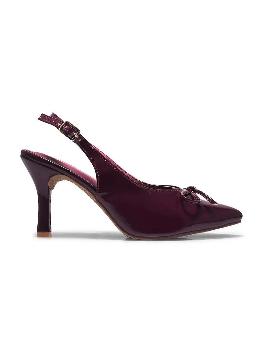 Bow Slingback Stiletto Heels
