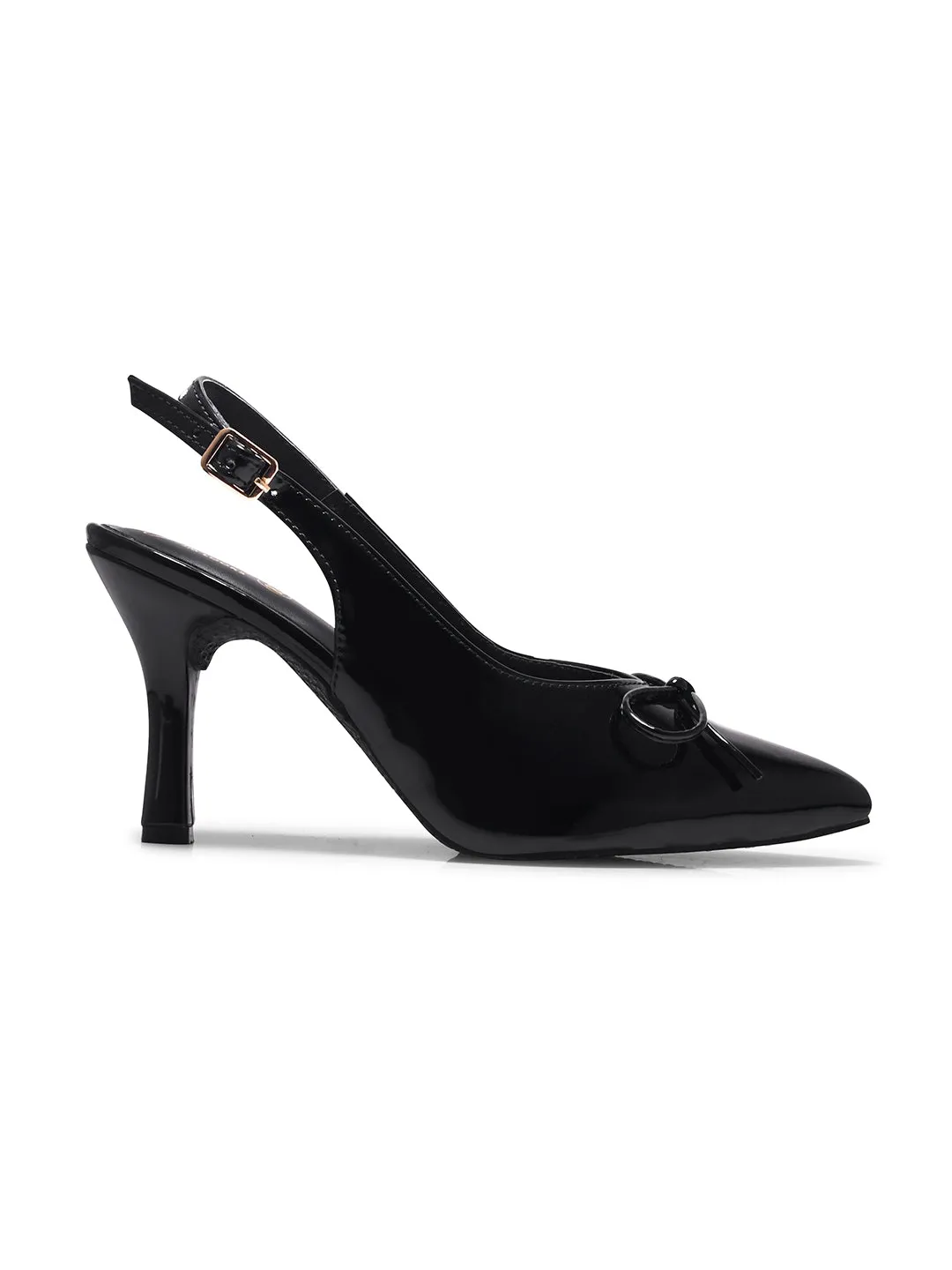 Bow Slingback Stiletto Heels