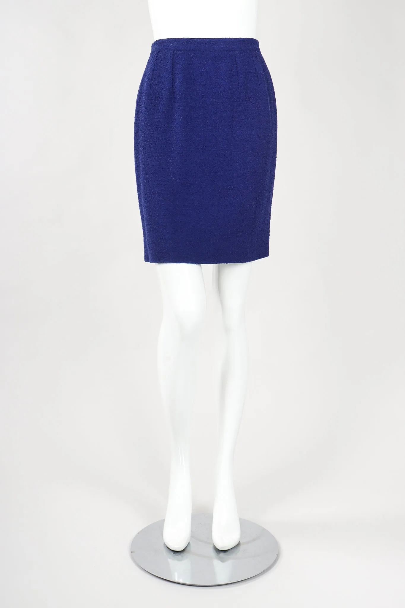 Bustier Bouclé Jacket & Skirt Suit