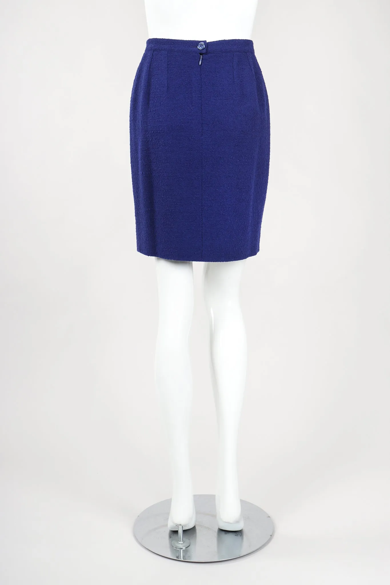 Bustier Bouclé Jacket & Skirt Suit