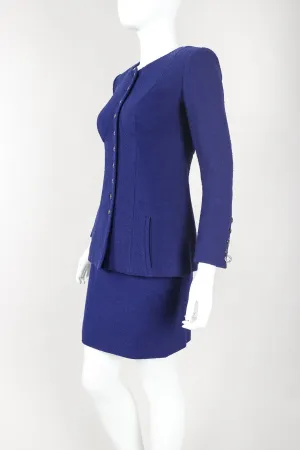 Bustier Bouclé Jacket & Skirt Suit